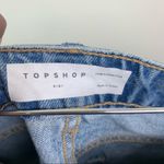 Topshop  Kiri High Waisted High Leg Denim Fringe Festival Shorts 4 NWT Photo 7