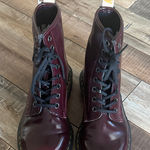 Dr. Martens  Cherry Red Ankle Boots Photo 0