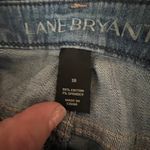 Lane Bryant Women's Blue Jeans with gold dots size 18W Photo 2