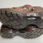 BOC Peggy Tumbled Brown Embossed Comfort Clogs Size 7.5 Photo 11