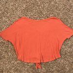 Hippie Rose  knot button detail crop top Photo 6