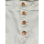 Old Navy NEW High Waist Rockstar Super Skinny Jeans Slimming White Raw Hem Sz 18 Photo 3