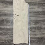 Angel Kiss  Women Corduroy Cargo Pants Beige Elastic Waist Wide Leg Size 7/28 Photo 8