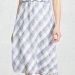 Joie NWT  Abiah silk Dress porcelain plaid dress sz XL Photo 0