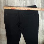 BCBGMAXAZRIA  Black Zip Ankle Pants Women's Size 6 Slim Fit Stretch Photo 4