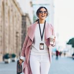 Keychain Necklace and Wristlet Black Badge Lanyard for Keys 2 Pack Black Unisex Photo 6