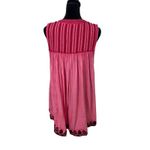 Rachel Zoe  Embroidered Tunic Top Size L‎ Tassel Sleeveless BOHO Festival Beach Photo 1