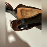 Yves Saint Laurent Brown Slingback Pumps Sz 9M Photo 8