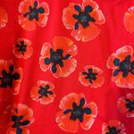 Lands' End Lands’ End Women’s Floral Poppy Print Shorts. Size 20 Photo 1