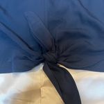 Jenni Kayne long Sleeve v neck tie Top Photo 8