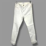 Frame  Le High Skinny white denim size 29 women’s Raw Shredded Hem MSRP $235 Photo 2