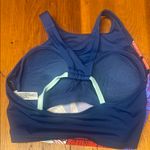 Avia  Floral Sports Bra - Navy and Red Photo 1