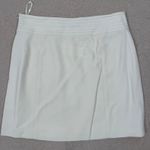 Banana Republic  Quiet Luxury Timeless Classic Womens A Line Skirt Ivory Size 4 Photo 4