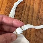 ANDIE  Valencia Bikini Top Ribbed White size‎ M NWT Swimsuit Photo 4