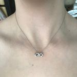 Amazon Silver Infinity Heart Necklace Photo 1