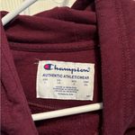 Champion Burgundy  Hoodie Barely Worn Photo 2