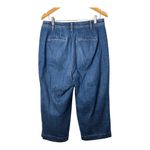 Talbots  Flawless High Waist Wide Crop‎ Jeans Curvy Fit Denim Women Size 12 Photo 7
