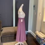 Women’s Ivory Lace Top Chiffon V Photo 4