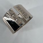 Victoria's Secret  Scandalous Hinged Gold Tone Rhinestone‎ Cuff Bangle Bracelet Photo 10