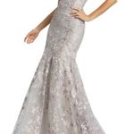 Mac Duggal Embroidered Embellished Mermaid Gown 20146 NWT 16 Photo 0