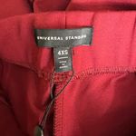 Universal Standard Ponte Kinit Pants Maroon Elastic Waist Size 4XS / 00-0 New Photo 5