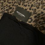 Pretty Little Thing  Dress Black Bandeau Split Front Dress Women’s Size 2 LBD Photo 5