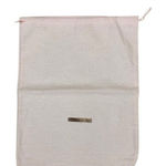 Sophia Webster‎ Designer Shoe Dust Bag Beige Canvas Drawstring Storage Pouch Pink Photo 0