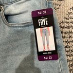 Frye  Light Wash High-Rise Crop Cuffed Jeans Photo 12