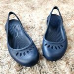 Crocs  Malindi Navy Blue Ballet Flats Women's Size 8 Photo 0