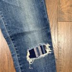 AG Adriano Goldschmied Stilt Roll-up Cigarette Roll-up Ripped/Plaid Jeans Photo 4