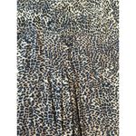 Beach Lunch Lounge Collection Relaxed Leopard Print Button Down Shirt Size XL Photo 4