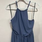 Lulus Be Mellow Denim Blue Maxi Dress Photo 3