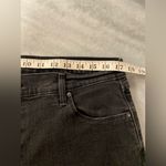 Levi's Levi’s 505 Size 12 Straight Leg Black Denim Zip Up Classic Jeans Photo 8
