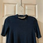 American Eagle AEO Navy Blue Soft & Sexy Crew Neck Shoet Sleeve Tee S Photo 4