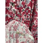 Eileen West Floral Midi Nightgown Medium Pink Modal Long Sleeve Soft Cottagecore Photo 6