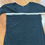 Lululemon The Sweater Life women's black waffle knit sweater tunic top Photo 9