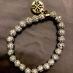 Rustic Cuff  emerson silver swvorzski crystal bracelet in silver Photo 1