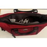 Atlantic Travel Bag Red Luggage Shoulder Tote *NO Lock With Keys Photo 4