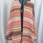Handmade Vintage  Blanket Hooded Cape Photo 0