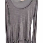 Philosophy NWOT  High-Low Boat Neck Blouse Large Photo 0