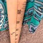 Belle By Kim Gravel Womens Capri Pants Size 1X Boho Paisley Floral Oversized Green Photo 12