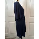 Amanda Uprichard  Navy Boca Dress Size‎ 2X Stretchy Office, Party Photo 3