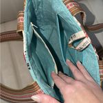 Handmade Patchwork Dog Print Purse Tote and Pouch Rare Puppy Pet Lover Shoulder Blue Photo 4