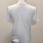 MTV Brand MTV Music Television Off White Floral Woman’s XS Short Sleeve Shirt Photo 5