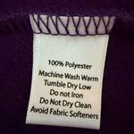 Women's Purple Coat Size L Photo 6