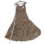 Jessica Howard Leopard Maxi Dress Size 10 Photo 4