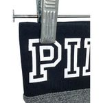 Pink Victorias Secret Yoga Leggings Black White Colorblock Dog Logo Womens XS Photo 1