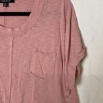 #138 LALA LAND cropped pink t shirt Pink Size M Photo 2