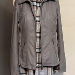 Style & Co . Women's Leather looking Jacket in Gray Photo 7