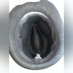 Banana Republic  100% Black Wool Fedora Hat Classic Vintage Style Unisex 2011 S/M Photo 9